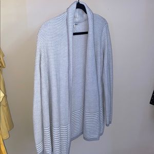 Grey Knit Cardigan